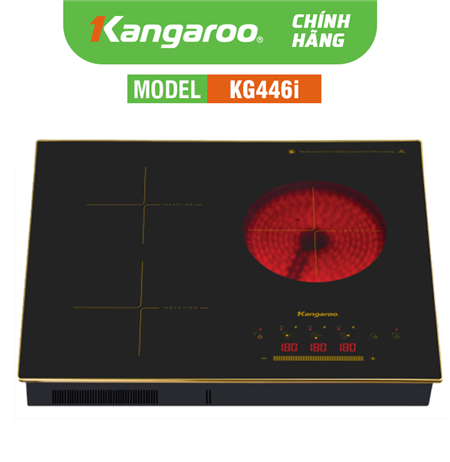 Bếp điện từ hồng ngoại ba Kangaroo KG446i